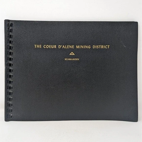 The Coeur d'Alene Mining District Book Idaho 1948 Aerial Photos From Scamahorn